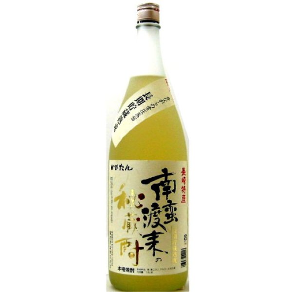 魂を揺さぶり動かす】本格麦焼酎 南蛮渡来 かぴたん5年 25度 1800ml [福田酒造(株)] ＠あっとマークながさき